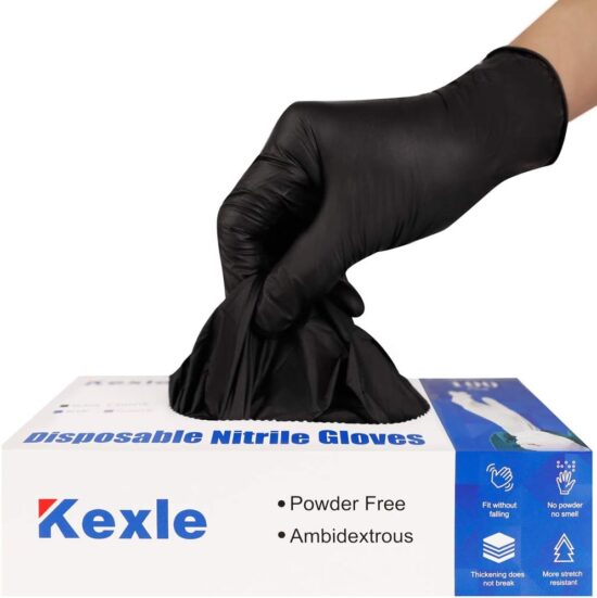 Kexle Nitrile Disposable Gloves Pack of 100