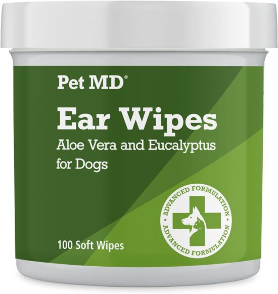 Pet MD - Dog Ear Cleaner Wipes